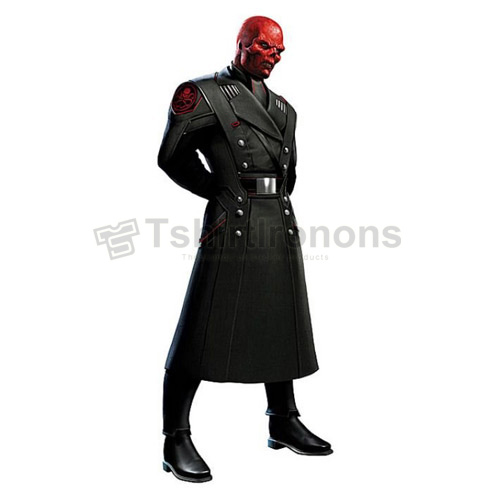 Red Skull T-shirts Iron On Transfers N7700 - Click Image to Close